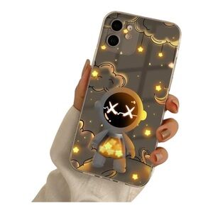 Samsung Galaxy S21 Ultra Astronaut Case - Starry Night Sky Design.   Phone Case